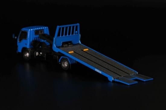 Peako64 1/64 いすゞ エフル トラック 積載車 ブルー - ミニカー専門店