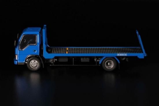 Peako64 1/64 いすゞ エフル トラック 積載車 ブルー - ミニカー専門店 