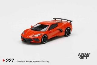 <img class='new_mark_img1' src='https://img.shop-pro.jp/img/new/icons1.gif' style='border:none;display:inline;margin:0px;padding:0px;width:auto;' />MINI GT 1/64 Chevrolet Corvette Stingray 2020 Sebring Orange Tintcoat ϥɥ(LHD)