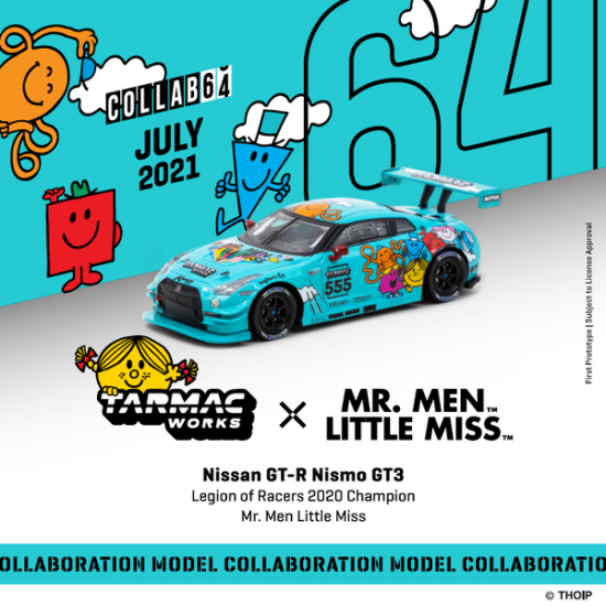 TARMAC WORKS 1/64 Nissan GT-R Nismo GT3 Legion of Racers 2020