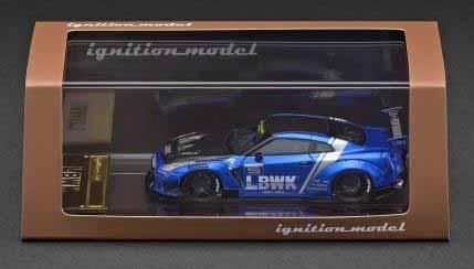 ignition model 1/64 LB-WORKS Nissan GT-R R35 type 2 Blue ignition model 1/64 LB-WORKS Nissan GT-R R35 type 2 Blue