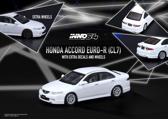 INNO 1/64 HONDA ACCORD Euro-R - ミニカー専門店 RideON ライドオン