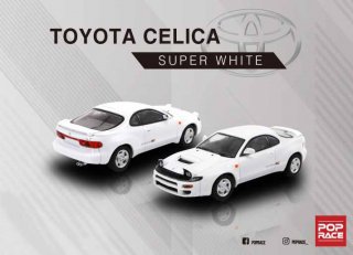 <img class='new_mark_img1' src='https://img.shop-pro.jp/img/new/icons12.gif' style='border:none;display:inline;margin:0px;padding:0px;width:auto;' />POPRACE 1/64 Toyota Celica GT-Four ST185 Super White 륱 ꥫ
