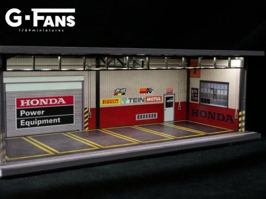 G.FANS 1/64 ジオラマガレージ- ミニカー専門店 RideON