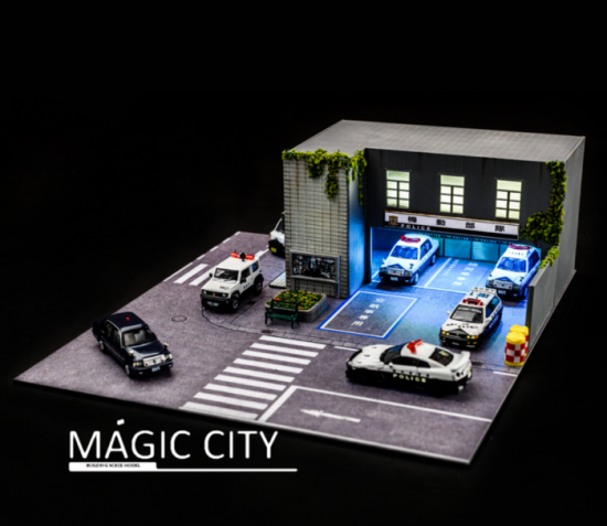 Magic City 1/64 ジオラマセット - ミニカー専門店 RideON