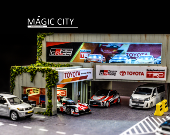 Magic City 1/64 ジオラマセット - ミニカー専門店 RideON