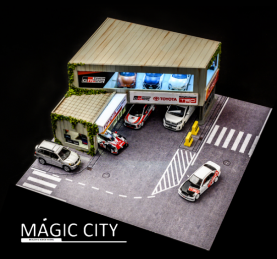 Magic City 1/64 ジオラマセット - ミニカー専門店 RideON