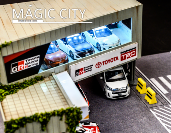 Magic City 1/64 ジオラマセット - ミニカー専門店 RideON