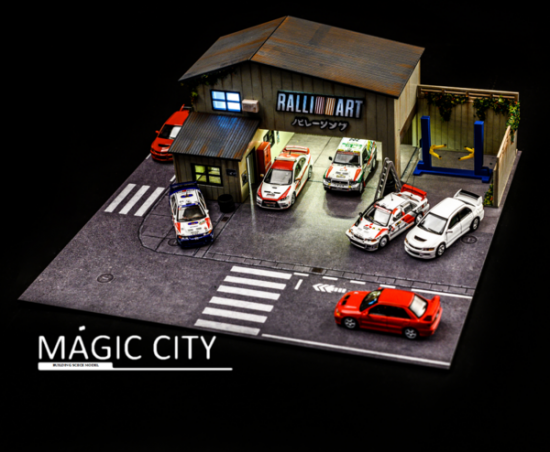 Magic City 1/64 ジオラマセット - ミニカー専門店 RideON