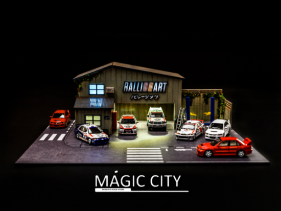 Magic City 1/64 ジオラマセット - ミニカー専門店 RideON Magic City 1/64 ジオラマセット - ミニカー専門店 RideON