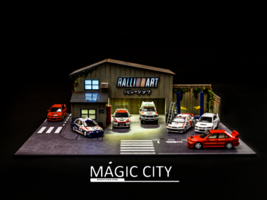 Magic City 1/64 ジオラマセット - ミニカー専門店 RideON