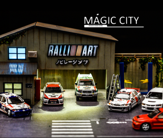 Magic City 1/64 ジオラマセット - ミニカー専門店 RideON Magic City 1/64 ジオラマセット - ミニカー専門店 RideON