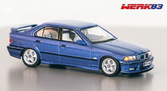 WERK83 1/64 BMW M3 Sedan Blue Metallic- ミニカー専門店 RideON