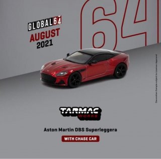 Tarmac Works 1/64 Aston Martin DBS Superleggera Red Metallic