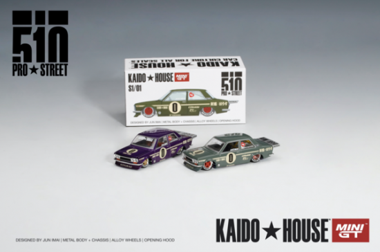 MINI GT 1/64 KAIDO HOUSE 510 PRO STREET JUN IMAI - ミニカー専門店 RideON