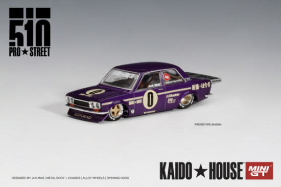 MINI GT 1/64 KAIDO HOUSE 510 PRO STREET JUN IMAI - ミニカー専門店