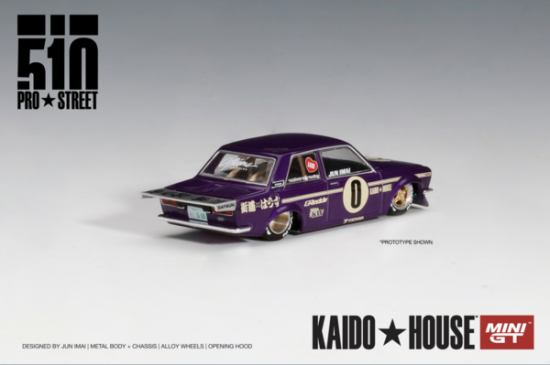 半額】 Amazon 激レア 1/64 KAIDOHOUSE MINIGT 510 ブラックリミテッド