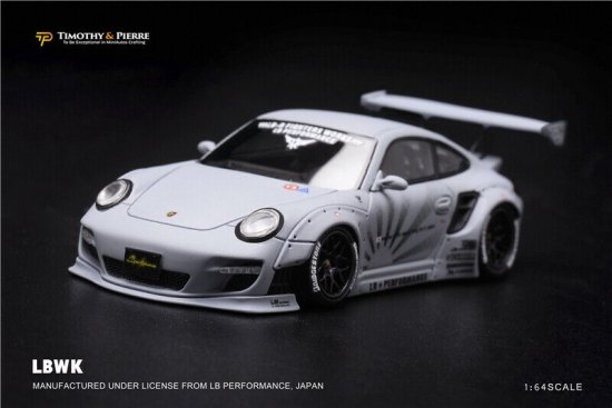 TIMOTHY&PIERRE 1/64 Porsche 991 997 LB Works Zero Grey - ミニカー