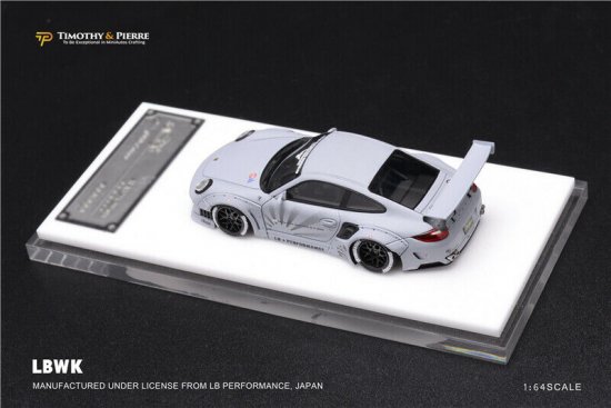 TIMOTHY&PIERRE 1/64 Porsche 991 997 LB Works Zero Grey - ミニカー