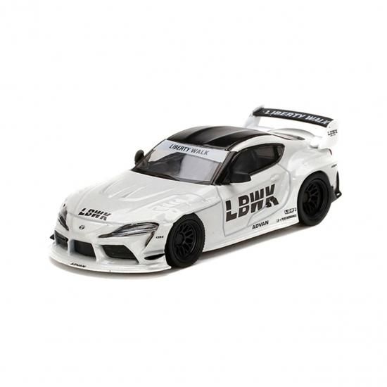 MINI GT 1/64 LB WORKS Toyota GR Supra White LBWK- ミニカー専門店 