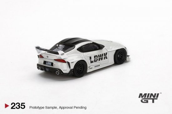 MINI GT 1/64 LB WORKS GR スープラ ホワイト- ミニカー専門店 RideON