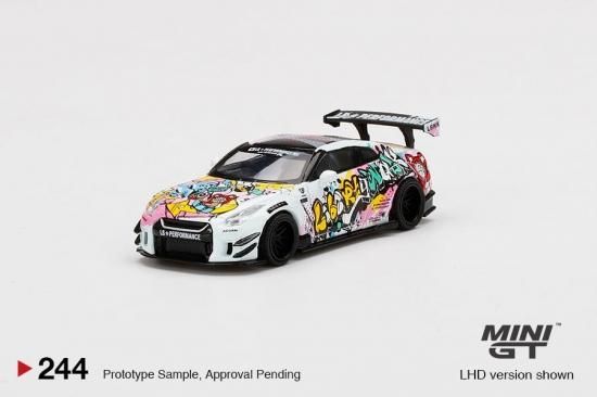 ポケットいっぱい 1/64 ミニカー MINIGT LBWK 限定5000台 R35 GTR 改