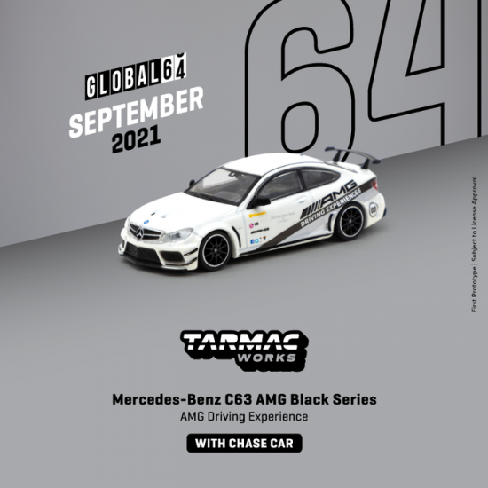 TARMAC WORKS 1/64 Mercedes-Benz C 63 AMG Coupe Black Series- ミニカー専門店 RideON ライドオン
