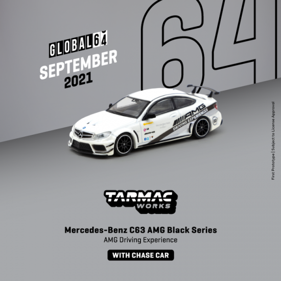 TARMAC WORKS 1/64 Mercedes-Benz C 63 AMG Coupe Black Series- ミニカー専門店　RideON  ライドオン