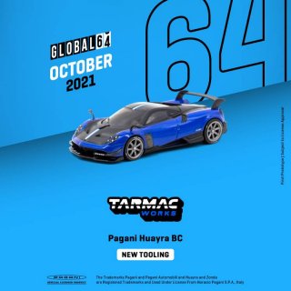 Tarmac Works 1/64 Pagani Huayra BC Blu Francia / Black ֥ꥹ