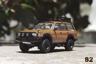 GCD ゲインコーププロダクツ 1/64 トヨタ ランドクルーザー70 金色 1/64 トヨタ ランドクルーザー 70 アラブ仕様 Diecasttalk特注品