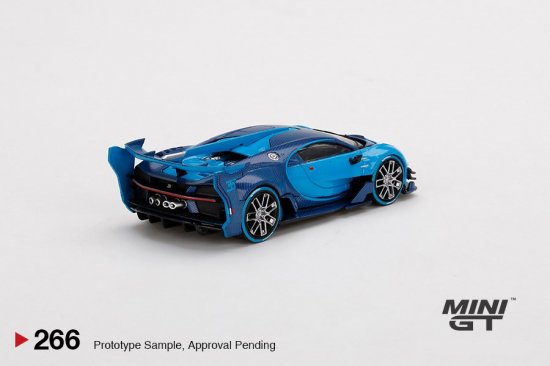 MINI GT 1/64 Bugatti Vision Gran Turismo Light Blue - ミニカー専門店 RideON