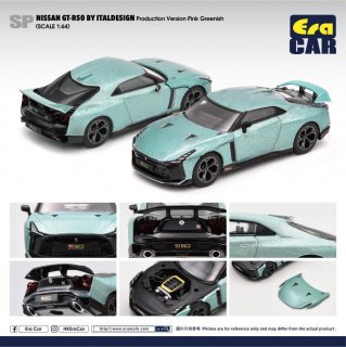 <img class='new_mark_img1' src='https://img.shop-pro.jp/img/new/icons12.gif' style='border:none;display:inline;margin:0px;padding:0px;width:auto;' />Era CAR 1/64 NISSAN GT-R50 By ITALDESINGN Production Version Pink Greenish