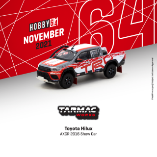 <img class='new_mark_img1' src='https://img.shop-pro.jp/img/new/icons12.gif' style='border:none;display:inline;margin:0px;padding:0px;width:auto;' />Tarmac Works 1/64 Toyota Hilux AXCR 2016 Show car TRD