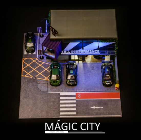 Magic City 1/64 ジオラマセット - ミニカー専門店 RideON Magic City 1/64 ジオラマセット - ミニカー専門店 RideON