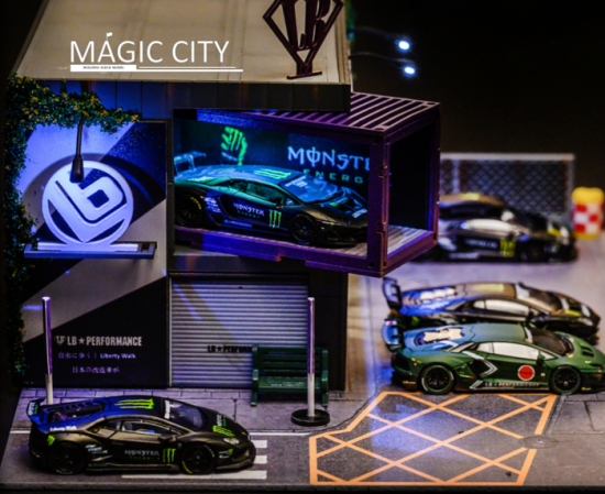Magic City 1/64 ジオラマセット - ミニカー専門店 RideON Magic City 1/64 ジオラマセット - ミニカー専門店 RideON