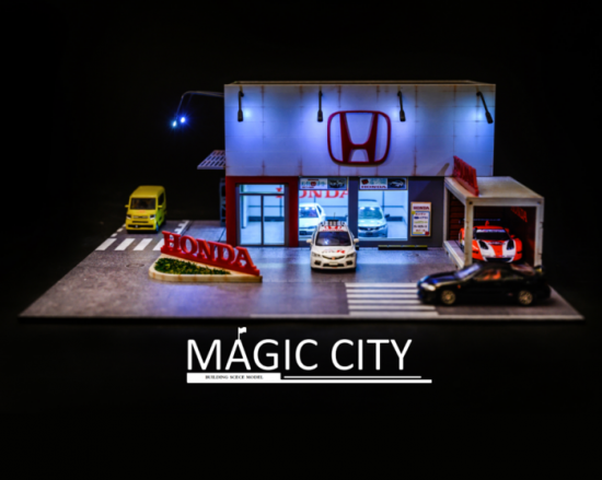 Magic City 1/64 ジオラマセット - ミニカー専門店 RideON