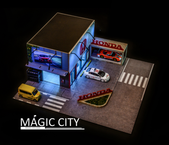 Magic City 1/64 ジオラマセット - ミニカー専門店 RideON