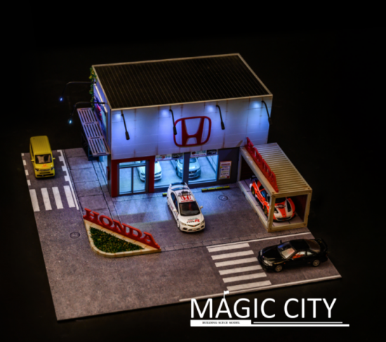 Magic City 1/64 ジオラマセット - ミニカー専門店 RideON