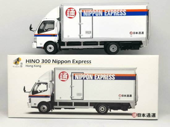 TINY CITY 1/64 Hino300 (日野デュトロ) 日本通運トラック- ミニカー