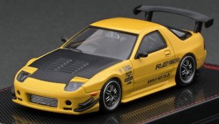 <img class='new_mark_img1' src='https://img.shop-pro.jp/img/new/icons12.gif' style='border:none;display:inline;margin:0px;padding:0px;width:auto;' />ignition model 1/64 Mazda RX-7 (FC3S) RE Amemiya Yellow