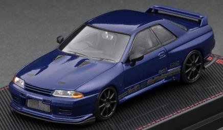 ignition model 1/64 TOP SECRET GT-R (VR32) Blue Metallic