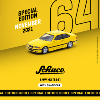1ʹͽ Tarmac Worksߥ女 1/64 BMW M3 (E36) Yellow ʲͽ