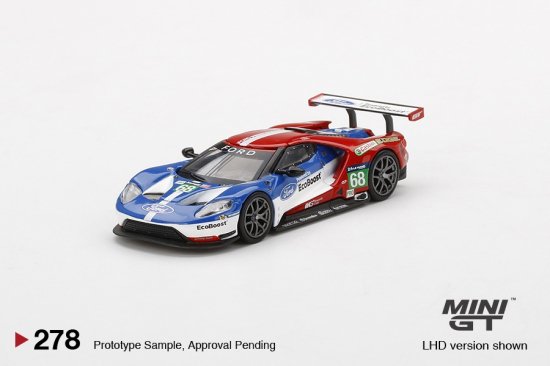 MINI GT 1/64 Ford GT LMGTE PRO #68 2016 24 Hrs of Le Mans Class