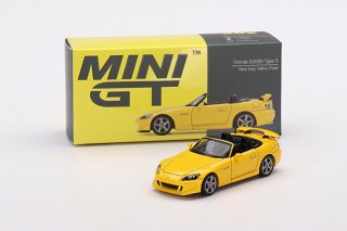 11ʹ ͽ MINI GT 1/64 Honda S2000 Type S CR Rio Yellow Pearl / New Indy ϥɥ(RHD)