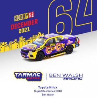 2ʹͽ Tarmac Works 1/64 Toyota Hilux SuperUtes Series 2018 Ben Walshʲͽ
