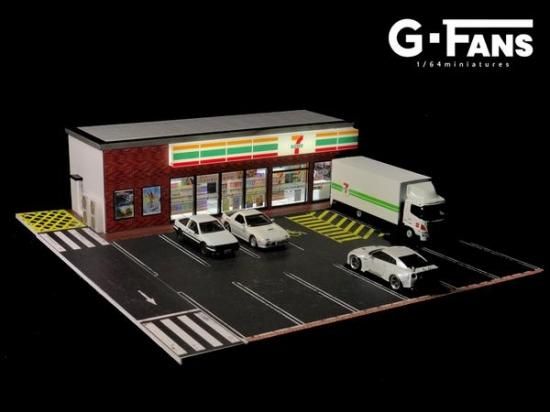 G.FANS 1/64 ジオラマガレージ- ミニカー専門店 RideON