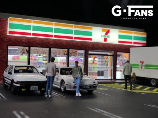 G.FANS 1/64 ジオラマガレージ- ミニカー専門店 RideON