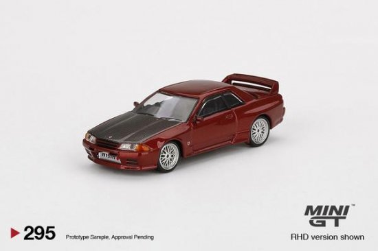 MINI GT 1/64 Nissan GT-R R32 Red Pearl BBS LM Wheel - ミニカー専門 