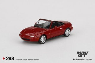 MINI GT 1/64 Eunos Roadster Classic Red 298 ϥɥRHD˥桼Υɥ