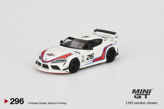 MINI GT 1/64 LB☆WORKS Toyota GR Supra Martini Racing - ミニカー 
